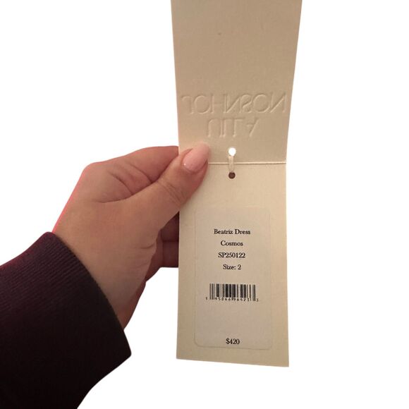 ULLA JOHNSON Beatriz Dotted A-Line Mini Dress NWT Sz 2 - Picture 5 of 6